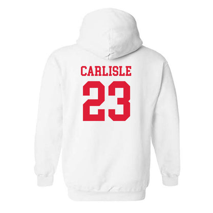Lamar - NCAA Baseball : Tanner Carlisle - Classic Shersey Hooded Sweatshirt-1