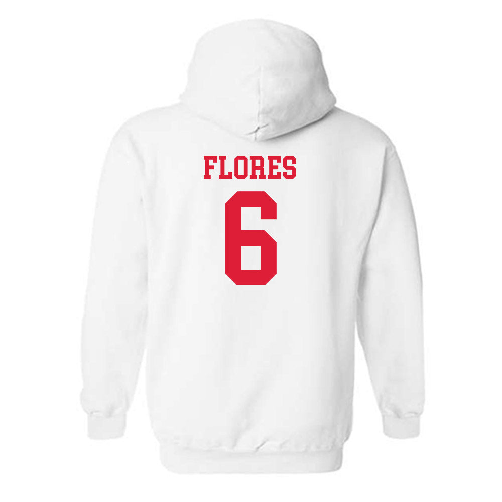 Lamar - NCAA Softball : Isabella Flores - Classic Shersey Hooded Sweatshirt-1