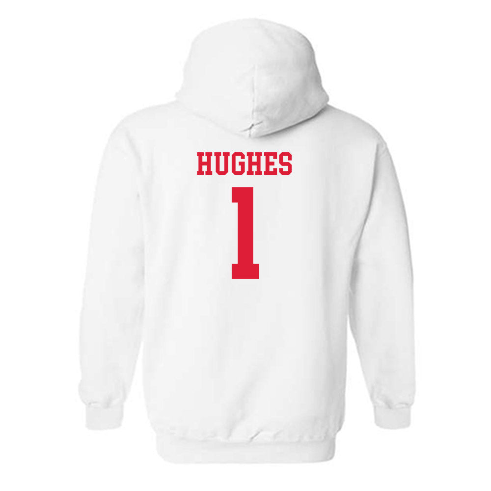 Lamar - NCAA Women's Volleyball : Katelyn Hughes - Classic Shersey Hooded Sweatshirt-1