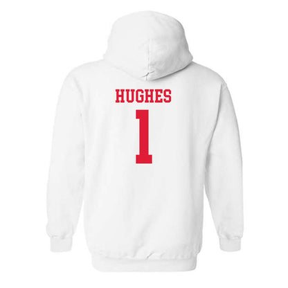 Lamar - NCAA Women's Volleyball : Katelyn Hughes - Classic Shersey Hooded Sweatshirt-1