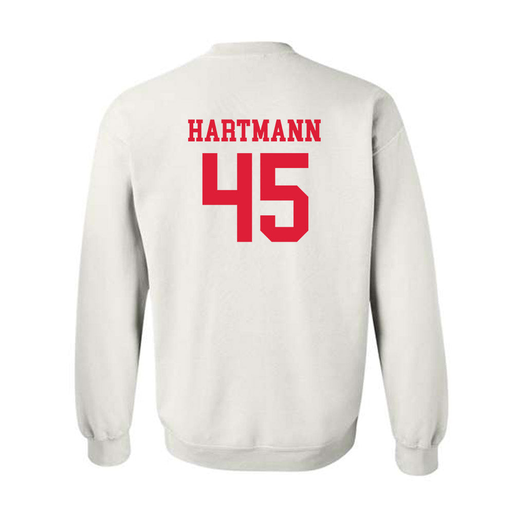 Lamar - NCAA Baseball : Max Hartmann - Classic Shersey Crewneck Sweatshirt-1