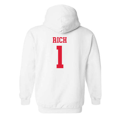 Lamar - NCAA Women's Soccer : maddie rich - Classic Shersey Hooded Sweatshirt-1