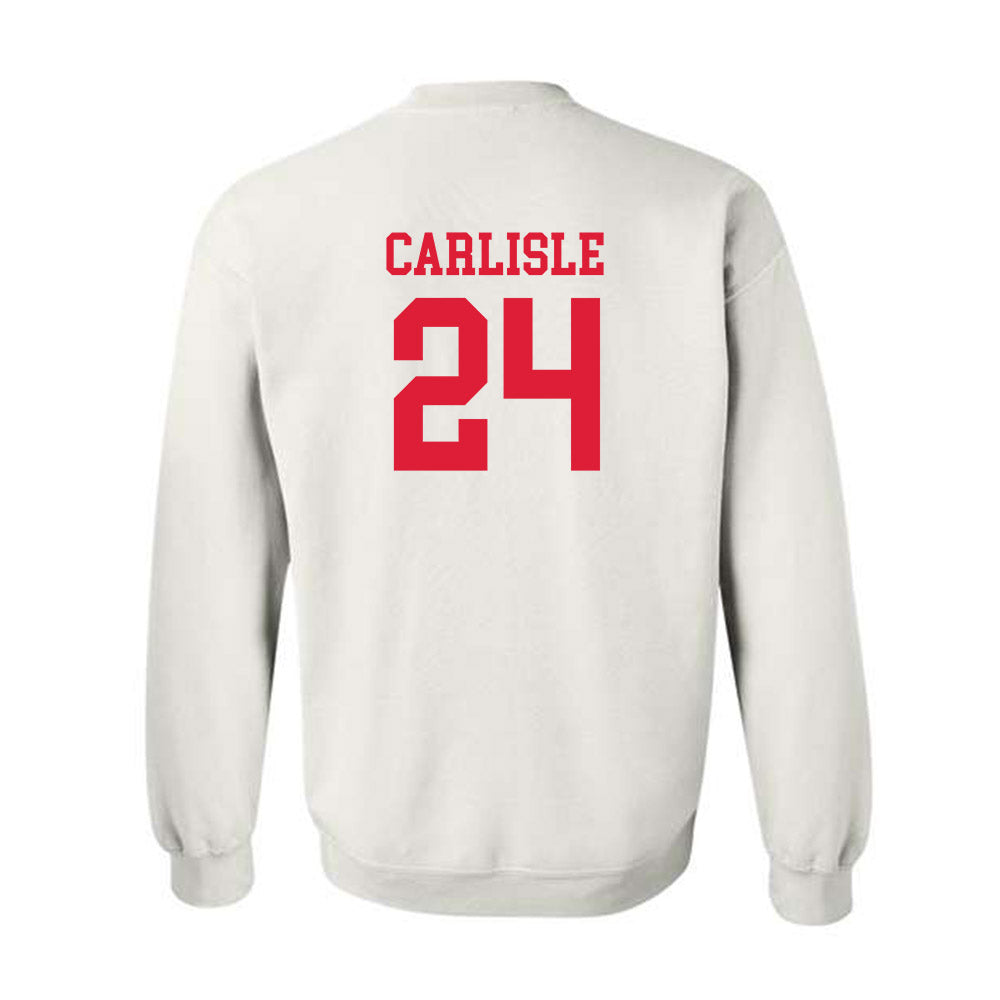 Lamar - NCAA Baseball : Tanner Carlisle - Classic Shersey Crewneck Sweatshirt-1