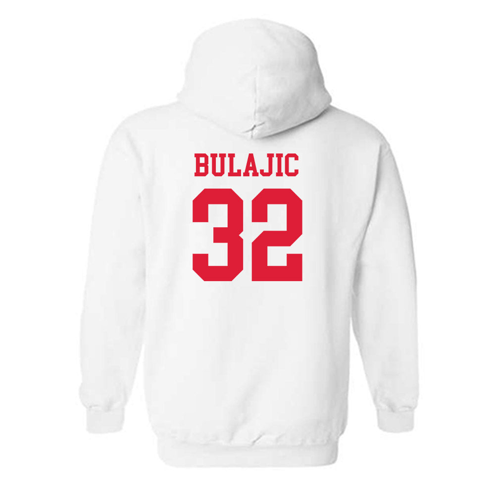 Lamar - NCAA Men's Basketball : Janko Bulajic - Classic Shersey Hooded Sweatshirt-1