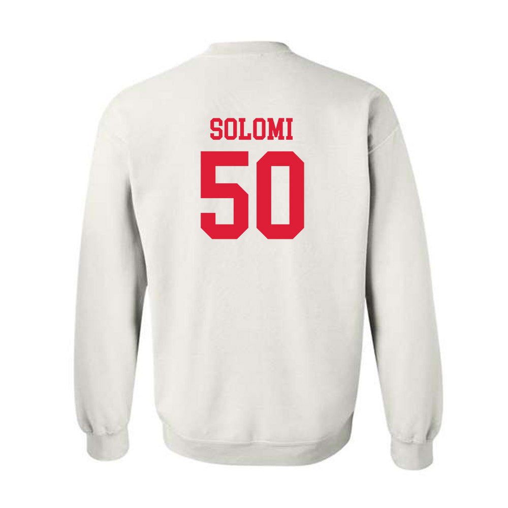 Lamar - NCAA Football : IyiolaOluwa Solomi - Classic Shersey Crewneck Sweatshirt-1
