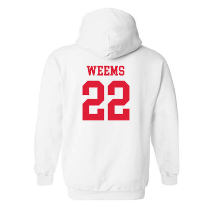 Lamar - NCAA Women's Basketball : Nurjei Weems - Classic Shersey Hooded Sweatshirt-1