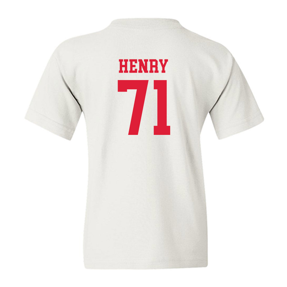 Lamar - NCAA Football : Treaden Henry - Classic Shersey Youth T-Shirt-1