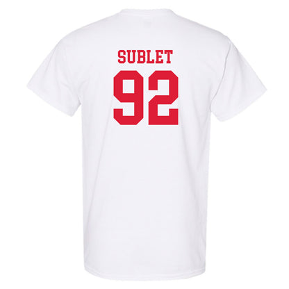 Lamar - NCAA Football : Broderick Sublet - Classic Shersey T-Shirt-1