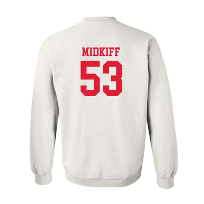Lamar - NCAA Baseball : Daniel Midkiff - Classic Shersey Crewneck Sweatshirt-1