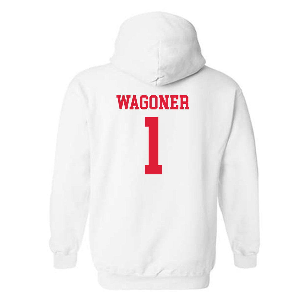 Lamar - NCAA Baseball : Jake Wagoner - Classic Shersey Hooded Sweatshirt-1