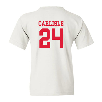 Lamar - NCAA Baseball : Tanner Carlisle - Classic Shersey Youth T-Shirt-1