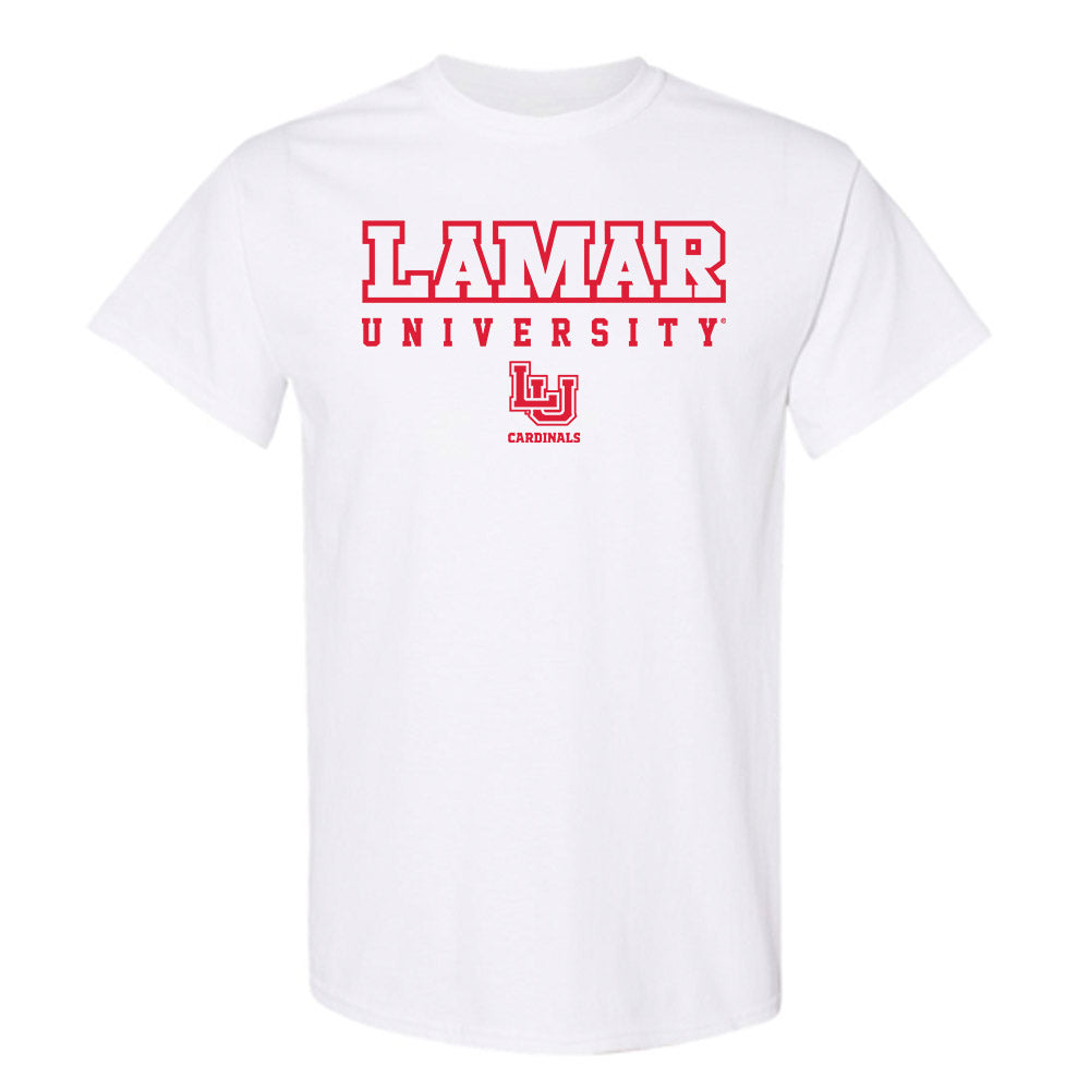 Lamar - NCAA Men's Basketball : Caden Hinker - Classic Shersey T-Shirt-0