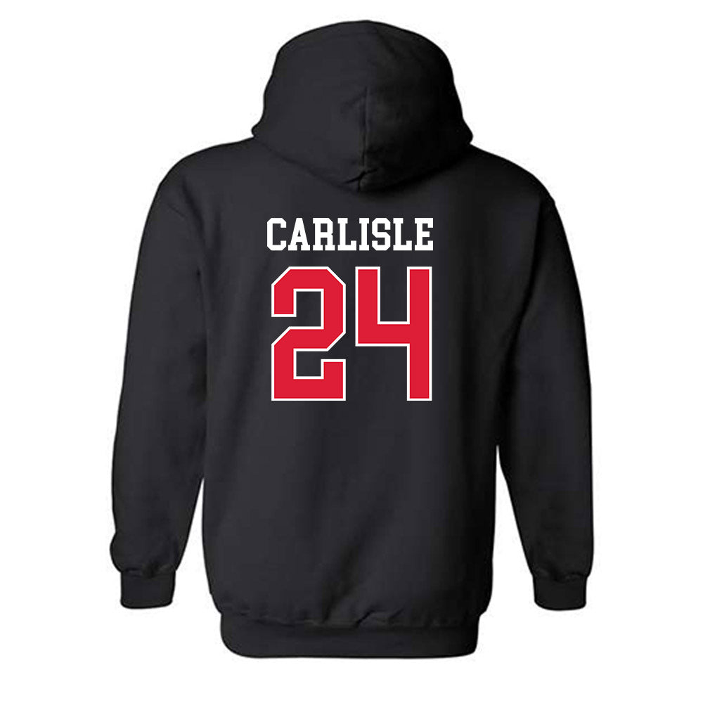 Lamar - NCAA Baseball : Tanner Carlisle - Classic Shersey Hooded Sweatshirt-1