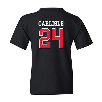Lamar - NCAA Baseball : Tanner Carlisle - Classic Shersey Youth T-Shirt-1