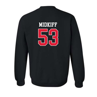 Lamar - NCAA Baseball : Daniel Midkiff - Classic Shersey Crewneck Sweatshirt-1