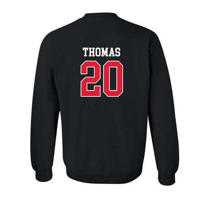 Lamar - NCAA Football : Blake Thomas - Classic Shersey Crewneck Sweatshirt-1