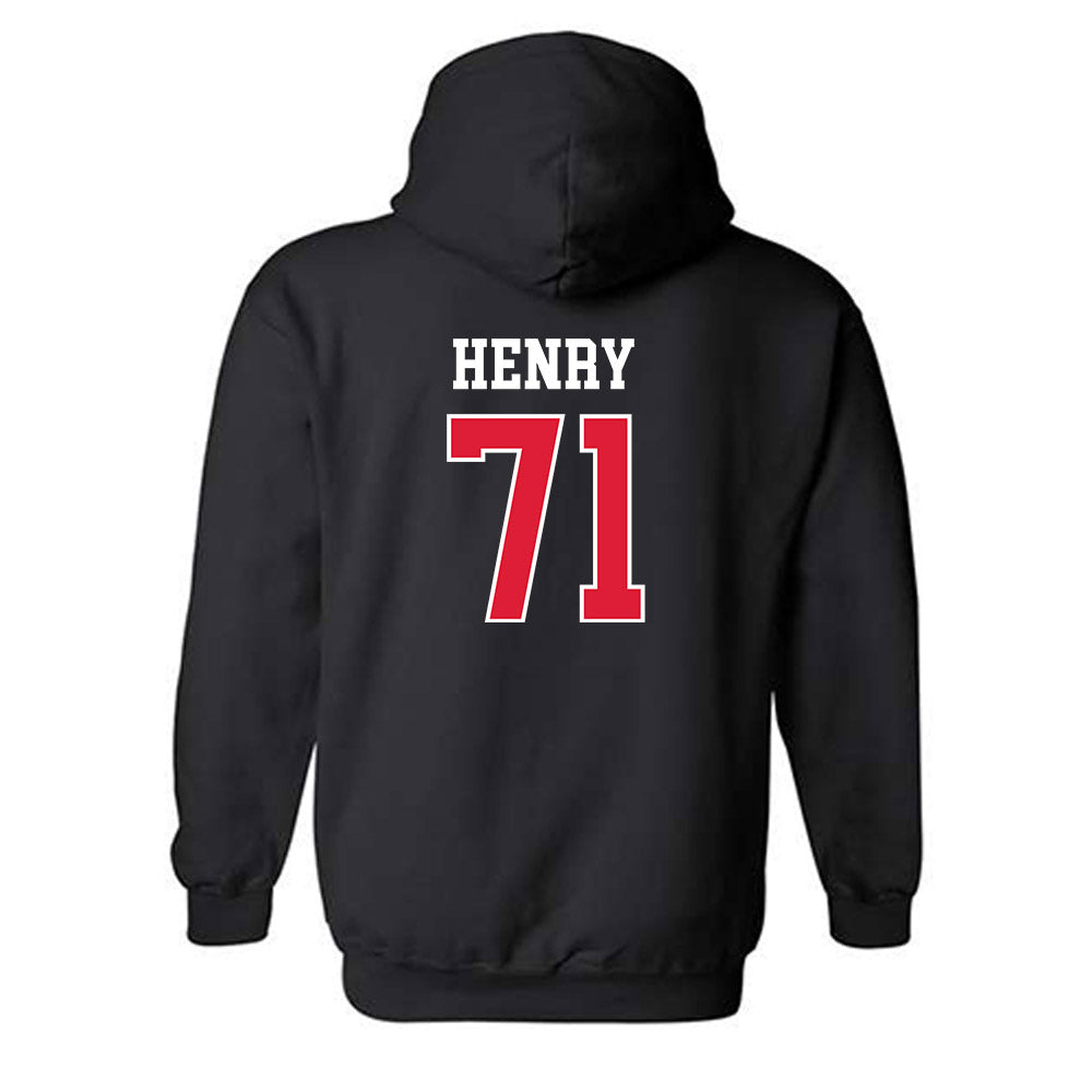 Lamar - NCAA Football : Treaden Henry - Classic Shersey Hooded Sweatshirt-1