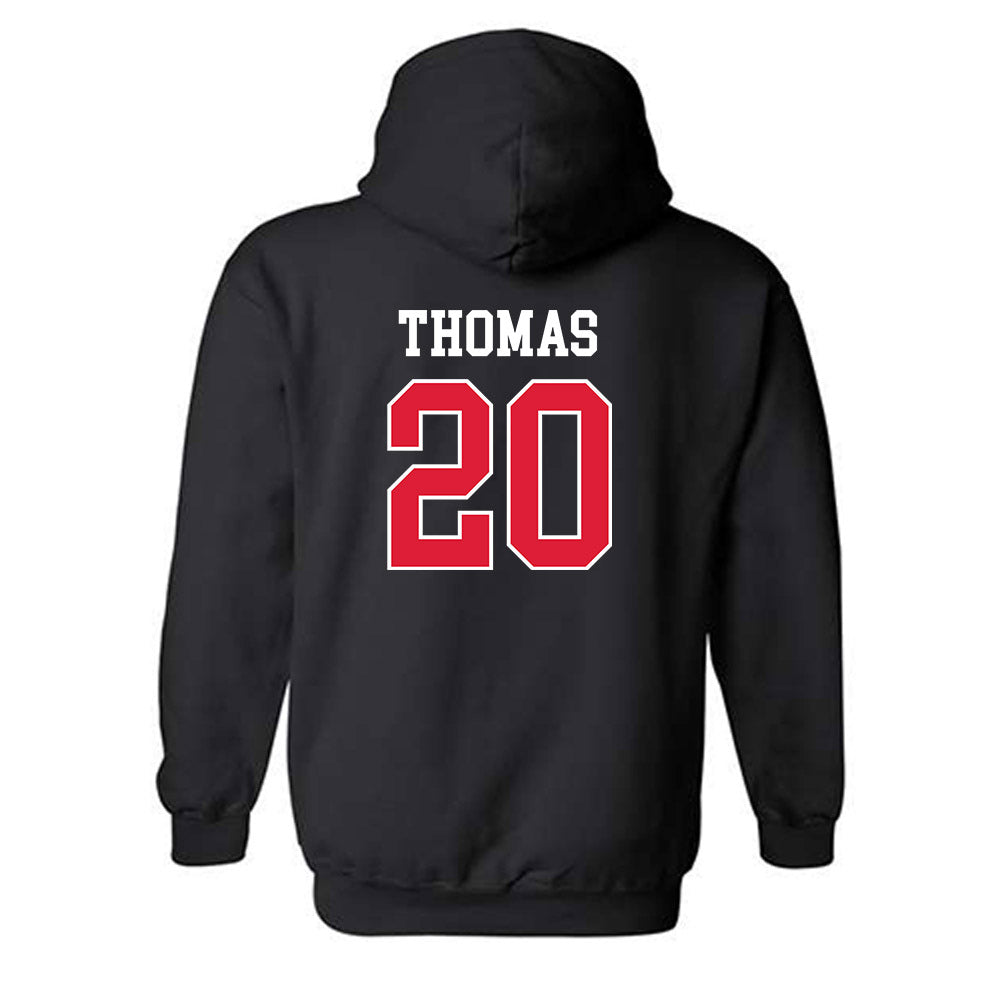 Lamar - NCAA Football : Blake Thomas - Classic Shersey Hooded Sweatshirt-1