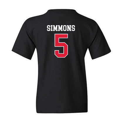 Lamar - NCAA Football : Brit Simmons - Classic Shersey Youth T-Shirt-1