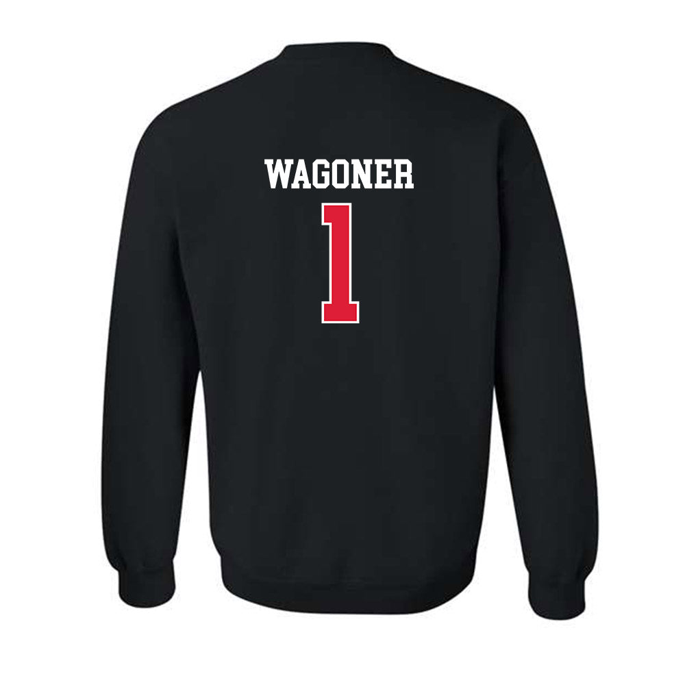 Lamar - NCAA Baseball : Jake Wagoner - Classic Shersey Crewneck Sweatshirt-1
