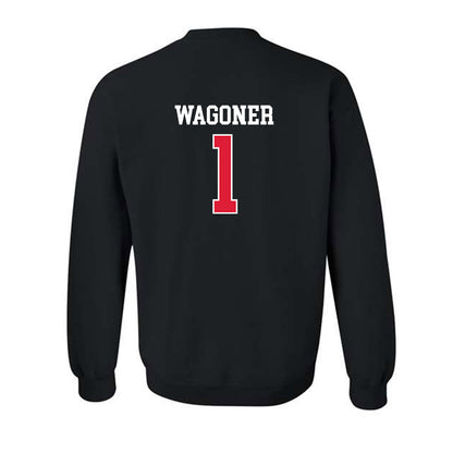 Lamar - NCAA Baseball : Jake Wagoner - Classic Shersey Crewneck Sweatshirt-1
