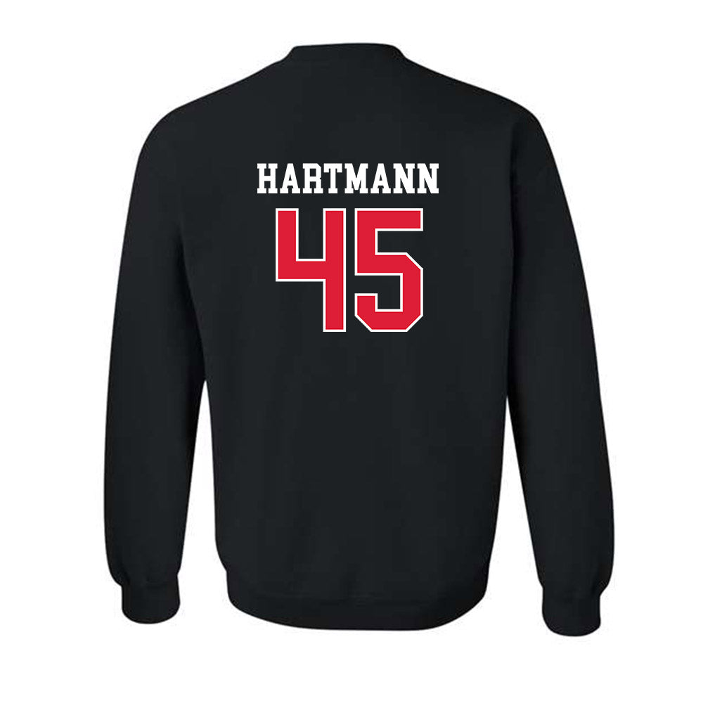 Lamar - NCAA Baseball : Max Hartmann - Classic Shersey Crewneck Sweatshirt-1