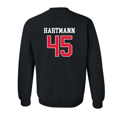 Lamar - NCAA Baseball : Max Hartmann - Classic Shersey Crewneck Sweatshirt-1