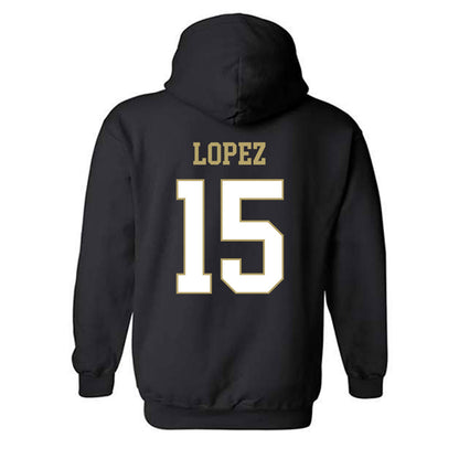 Central Florida - NCAA Softball : Yessenia Lopez - Classic Shersey Hooded Sweatshirt-1