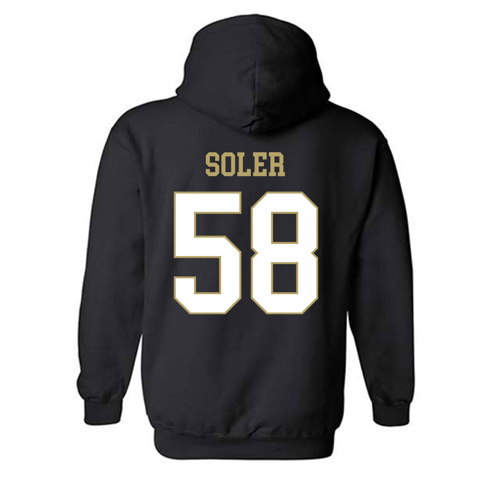 Central Florida - NCAA Baseball : Alan Soler - Classic Shersey Hooded Sweatshirt-1