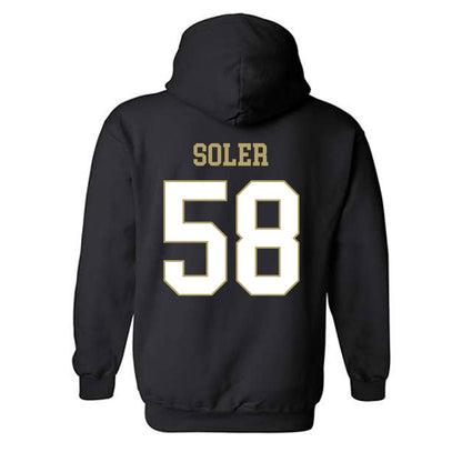 Central Florida - NCAA Baseball : Alan Soler - Classic Shersey Hooded Sweatshirt-1