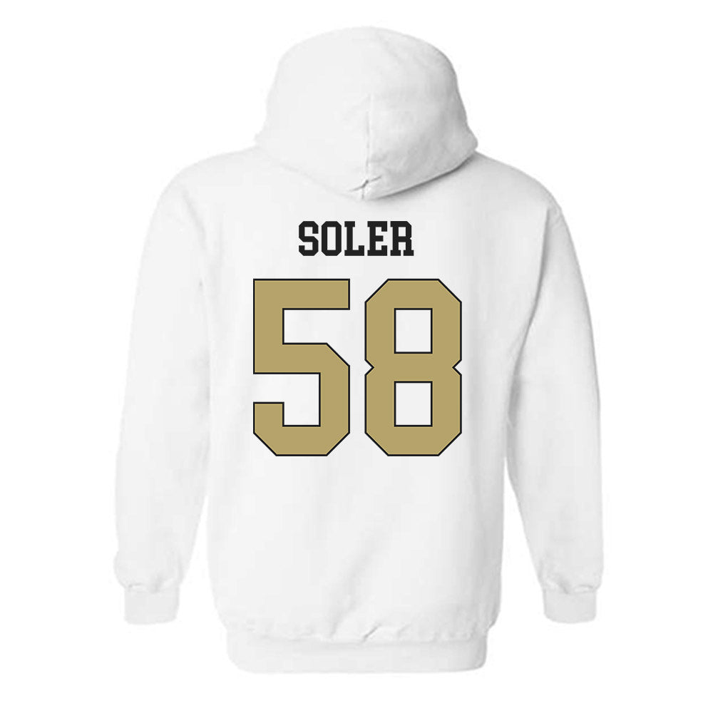 Central Florida - NCAA Baseball : Alan Soler - Classic Shersey Hooded Sweatshirt-1