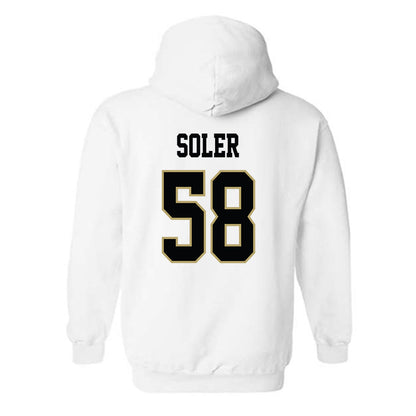 Central Florida - NCAA Baseball : Alan Soler - Classic Shersey Hooded Sweatshirt-1