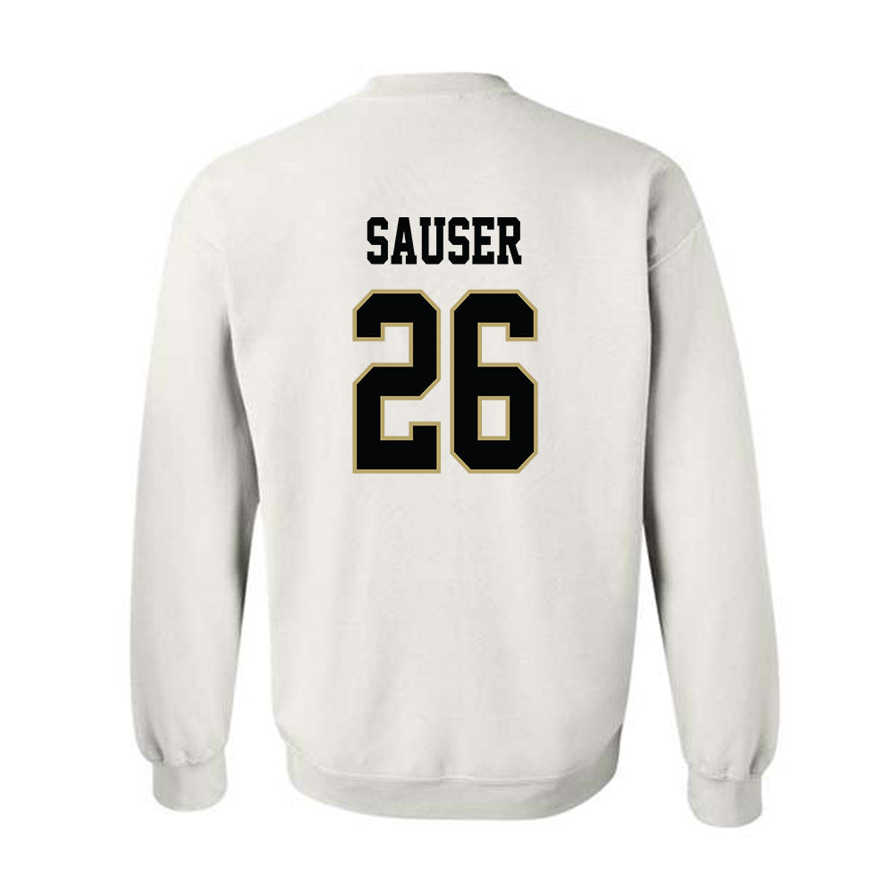Central Florida - NCAA Baseball : Matt Sauser - Classic Shersey Crewneck Sweatshirt-1