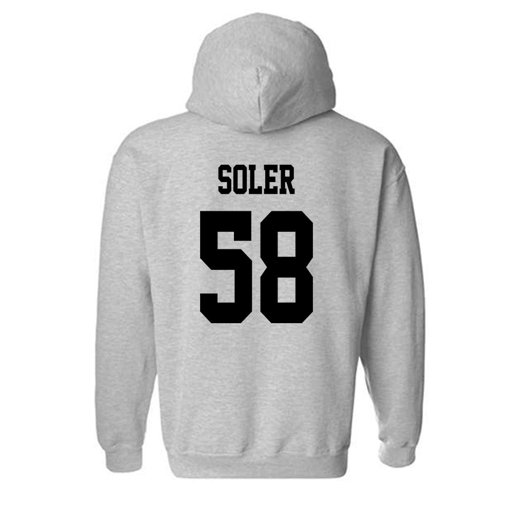 Central Florida - NCAA Baseball : Alan Soler - Classic Shersey Hooded Sweatshirt-1