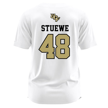 Central Florida - NCAA Softball : Ava Stuewe - White Jersey-1