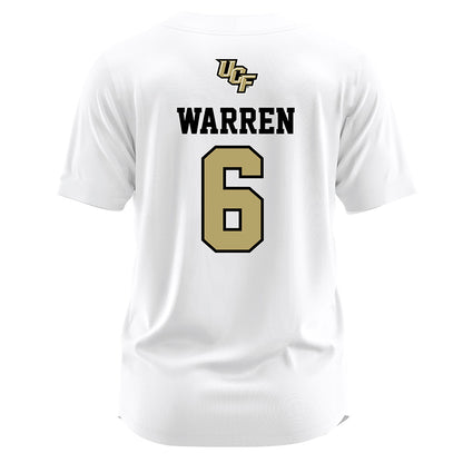 Central Florida - NCAA Softball : Maliyah Warren - White Jersey-1