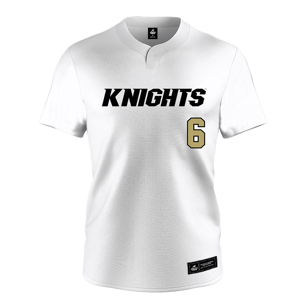 Central Florida - NCAA Softball : Maliyah Warren - White Jersey-0
