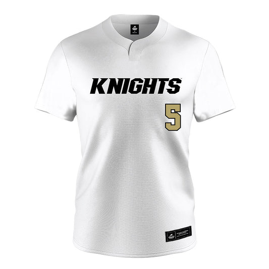 Central Florida - NCAA Softball : Reagan Vokoun - White Jersey-0