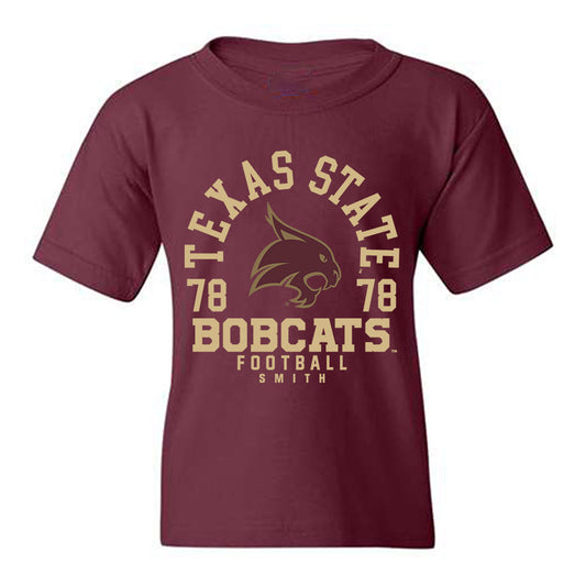 Texas State - NCAA Football : Amari Smith - Classic Fashion Shersey Youth T-Shirt-0