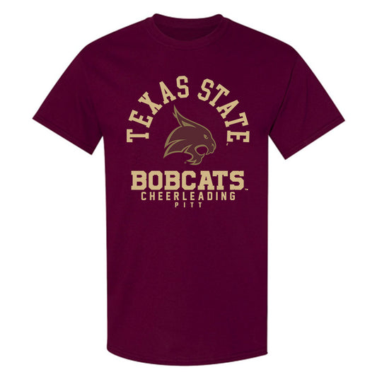 Texas State - NCAA Cheerleading : Nyavah Pitt - Classic Fashion Shersey T-Shirt-0