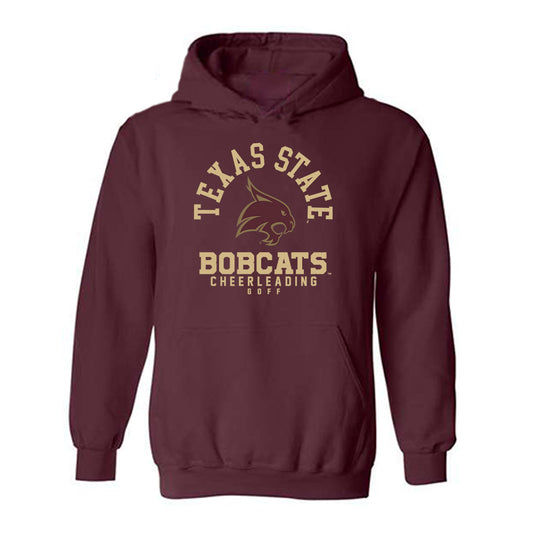 Texas State - NCAA Cheerleading : MaKenna Goff - Classic Fashion Shersey Hooded Sweatshirt-0