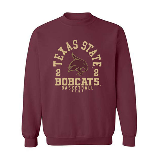 Texas State - NCAA Women's Basketball : KP Parr - Classic Fashion Shersey Crewneck Sweatshirt-0