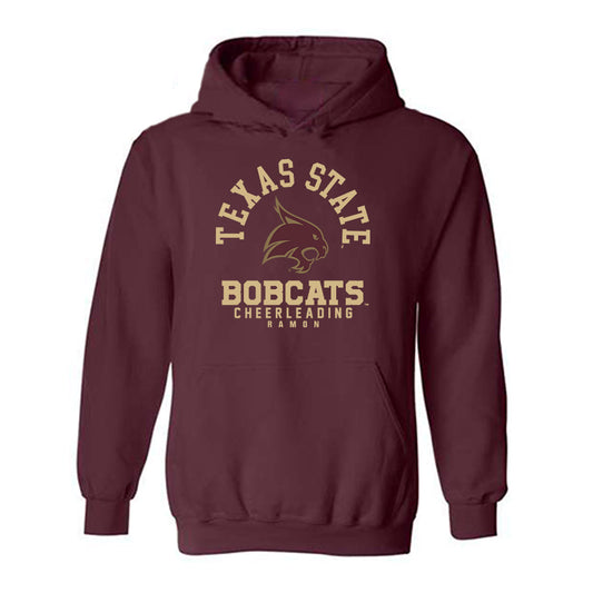 Texas State - NCAA Cheerleading : Ella Ramon - Classic Fashion Shersey Hooded Sweatshirt-0