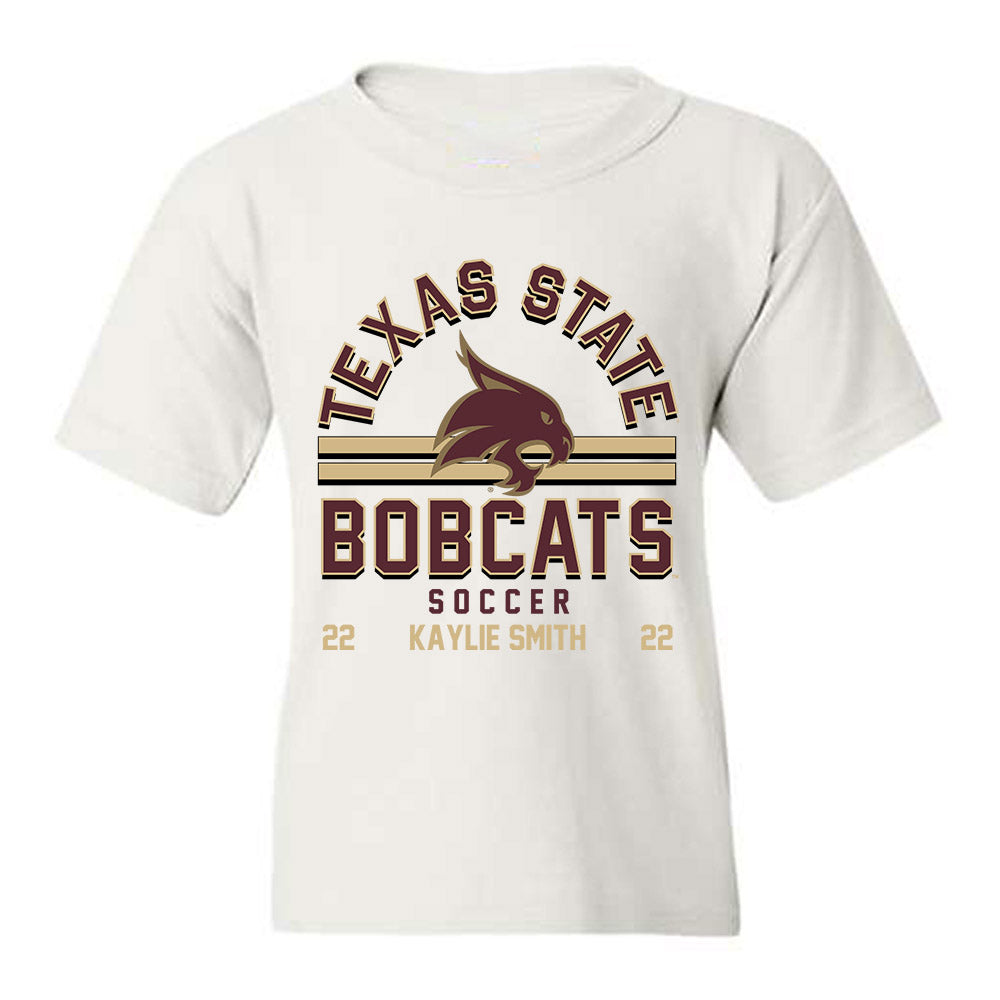 Texas State - NCAA Women's Soccer : Kaylie Smith - Classic Fashion Shersey Youth T-Shirt-0