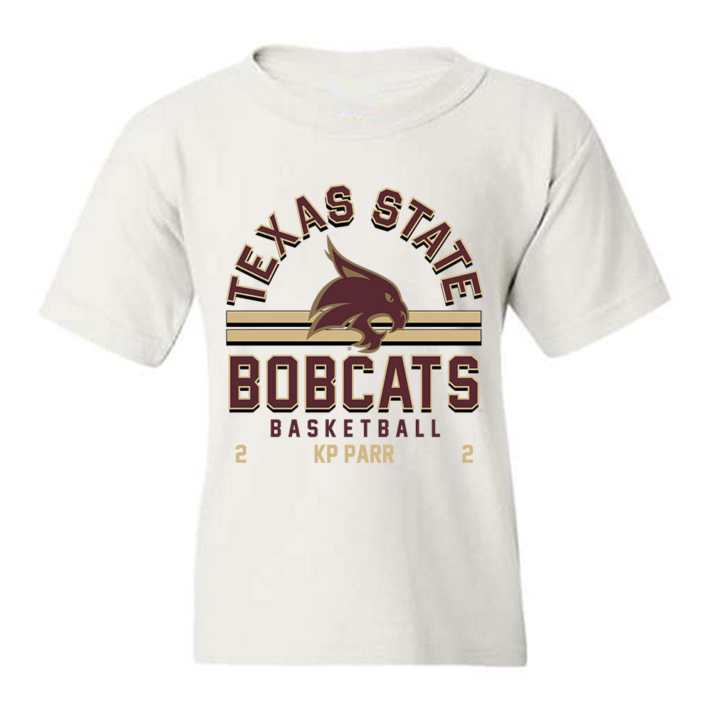Texas State - NCAA Women's Basketball : KP Parr - Classic Fashion Shersey Youth T-Shirt-0
