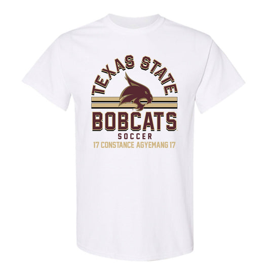 Texas State - NCAA Women's Soccer : Constance Agyemang - Classic Fashion Shersey T-Shirt-0