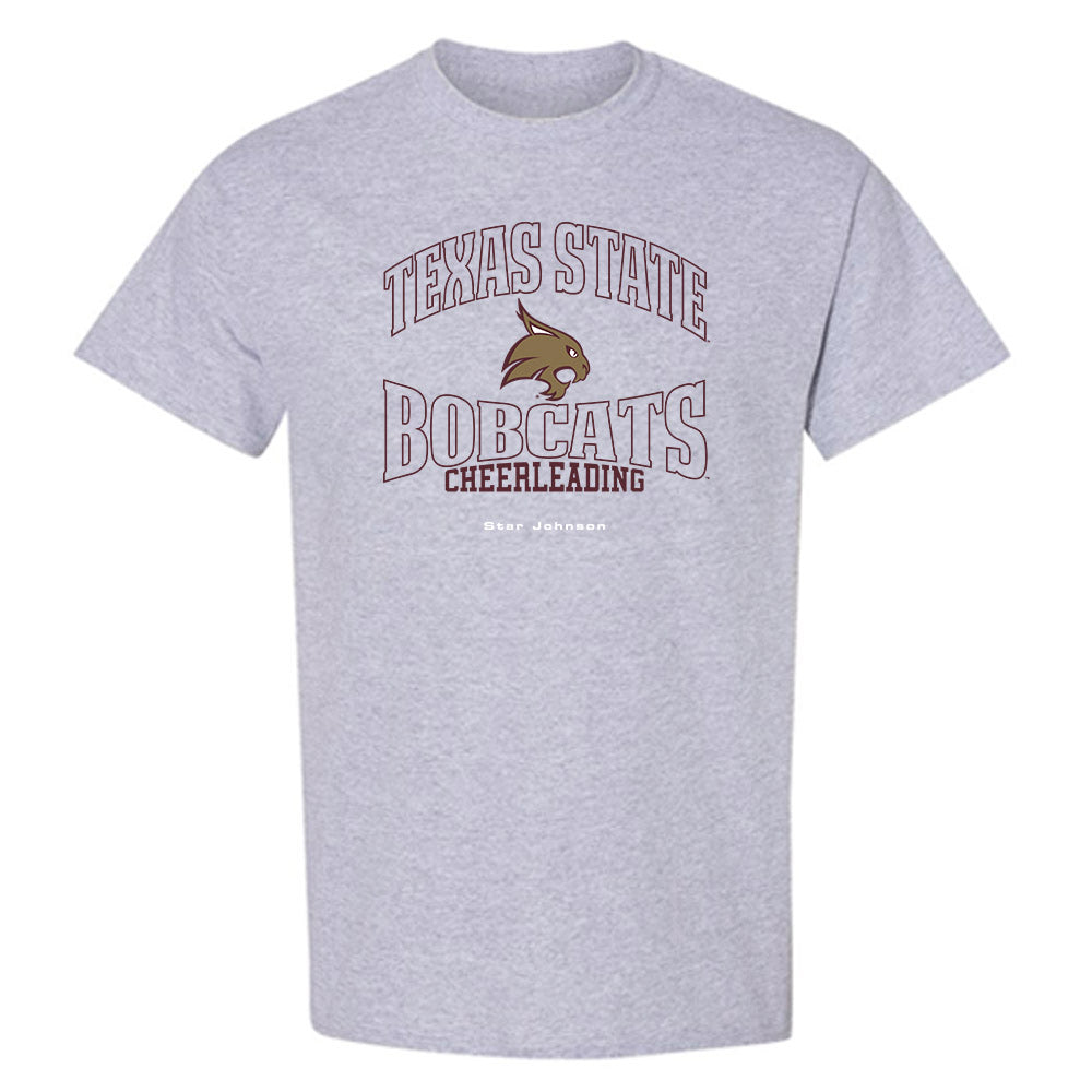 Texas State - NCAA Cheerleading : Star Johnson - Classic Fashion Shersey T-Shirt-0