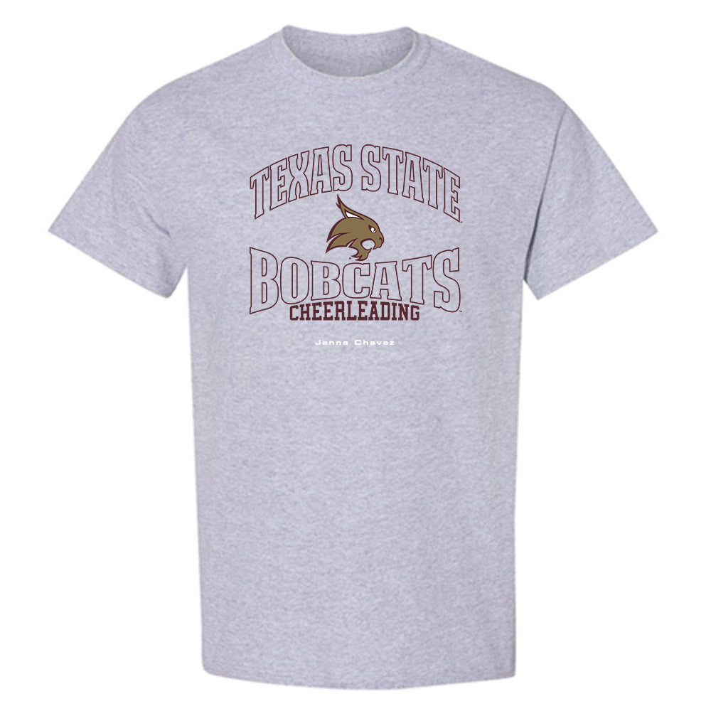 Texas State - NCAA Cheerleading : Jenna Chavez - Classic Fashion Shersey T-Shirt-0