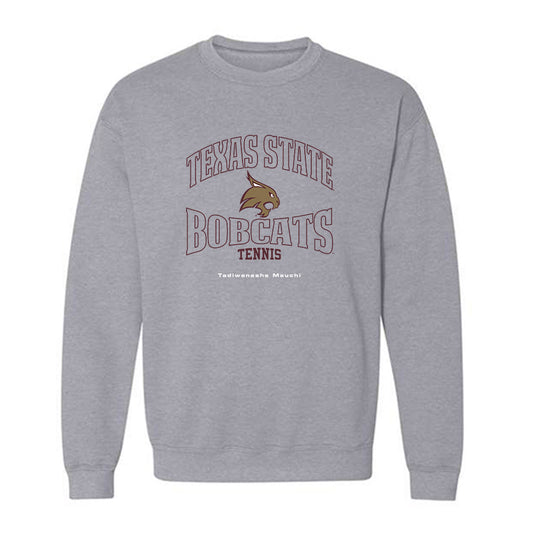 Texas State - NCAA Women's Tennis : Tadiwanashe Mauchi - Crewneck Sweatshirt