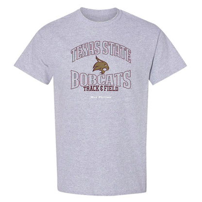 Texas State - NCAA Women's Track & Field : Mya Phillips - Classic Fashion Shersey T-Shirt-1